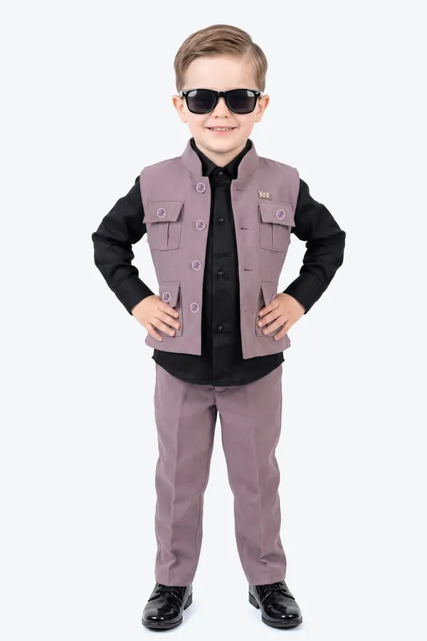 Mauve_Formal_Shirt_Vest_And_Trousers_Set_for_Boys