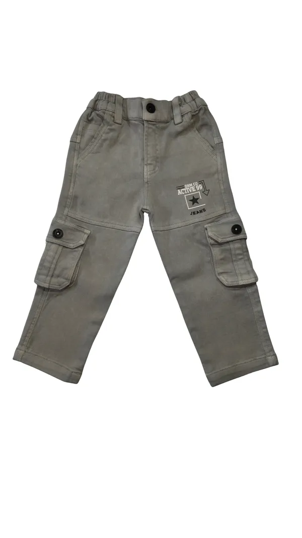 Grey_Casual_Jacket_And_Cargo_Pants_Set_for_Boys