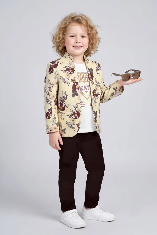 Beige_Floral_Print_Blazer_for_Boys