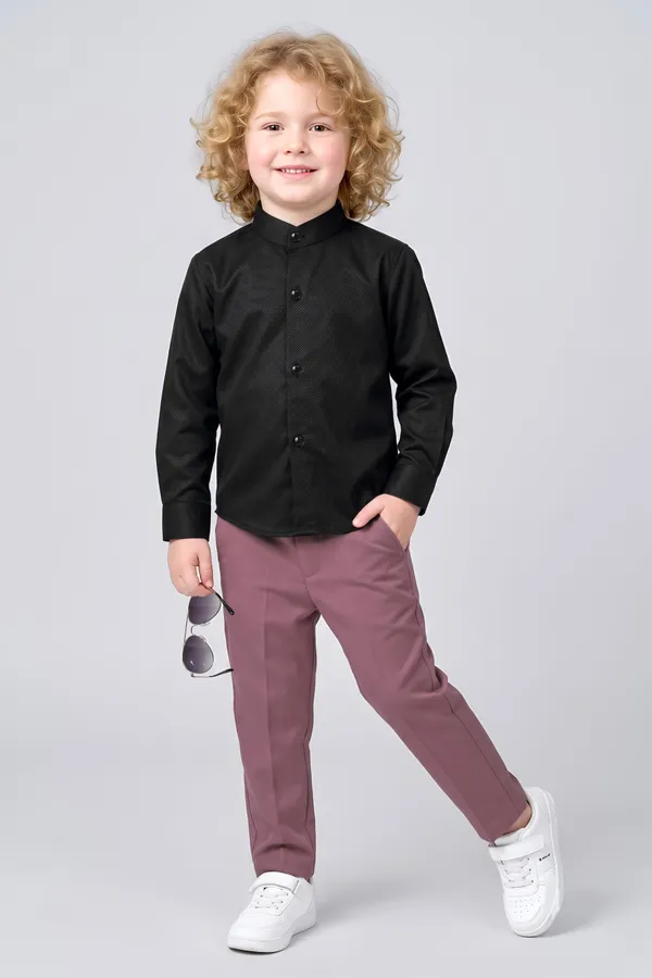 Mauve_Black_Ethnic_Kurta_Set_for_Boys