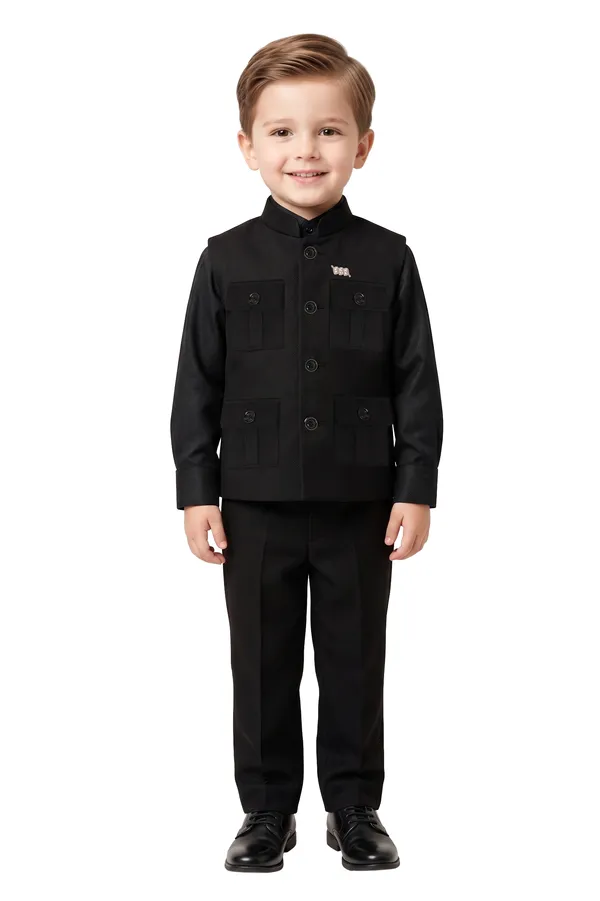 Black_Formal_Nehru_Jacket_Suit_Set_for_Boys