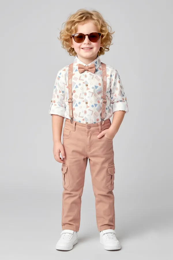 Peach_Cotton_Suit_Set_For_Boys