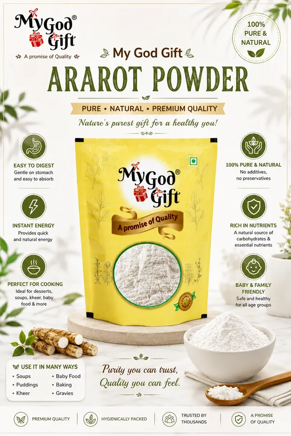 Natural,_Pure,_Fine_&_Smooth_Ararot_Powder