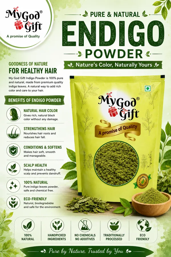 My_God_Gift_Natural_Indigo_Powder_|_Neel_Patti_Powder_|_Indigofera_Tinctoria_|_Herbal_Hair_Colour_Powder