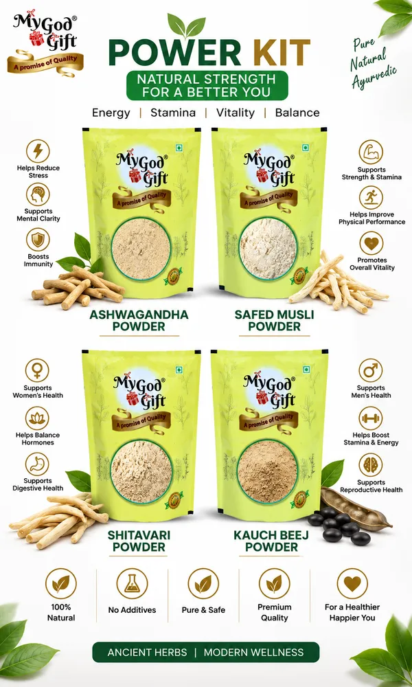 My_God_Gift_Gym_Power_Kit_–_Shatavari,_Safed_Musli,_Ashwagandha_&_Kaunch_Beej_Powder_|_50g_Each_|_200g_Pack_of_4