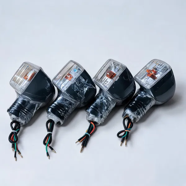 White_Turn_Signal_Indicator_Lights_For_Hero_Splendor_Pro_Set_Of_4