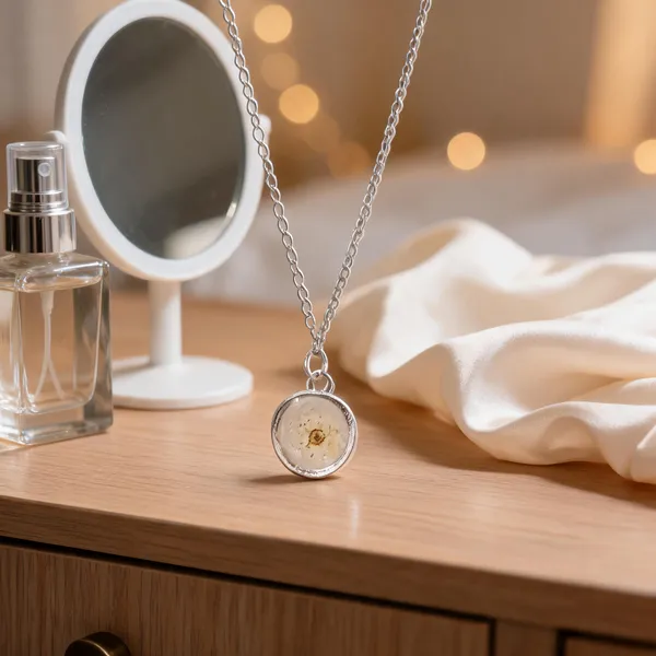 Silver_Brass_Resin_Circular_Pendant_Necklace_For_Women