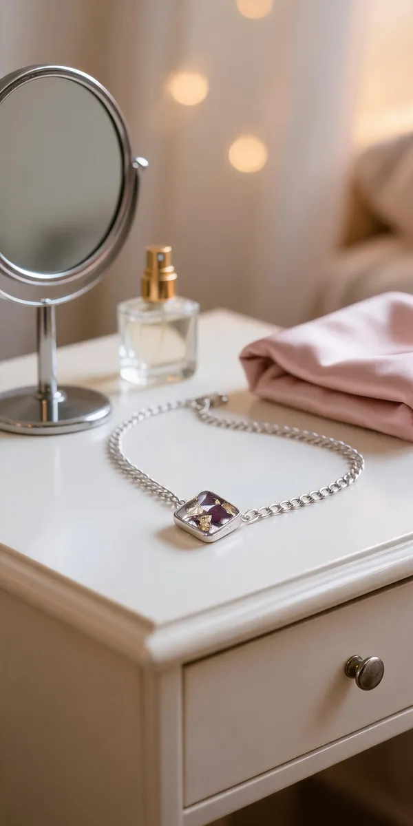 Silver_Resin_Purple_Gold_Diamond_Bracelet_For_Women