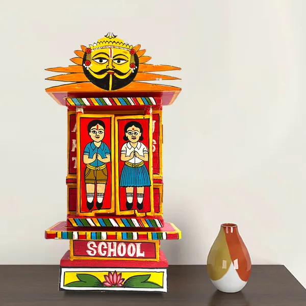 Rajasthani_Kaavad_Art_Medium_School_Orange_Color