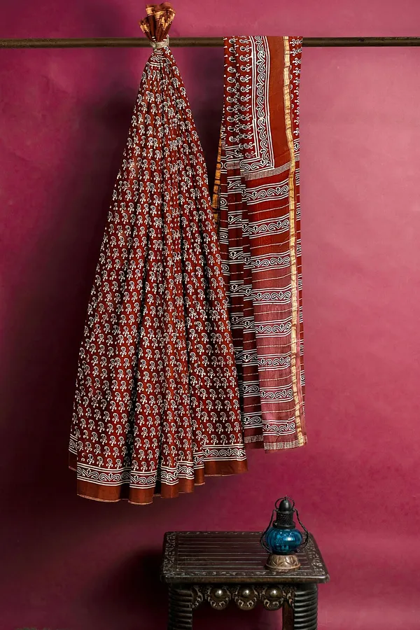 Hand_Blockprinted_Chanderi_Silk_Saree