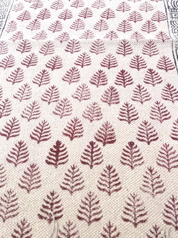 Hand_Blockprinted_Cotton_Yoga_Mat_Brown_And_Black
