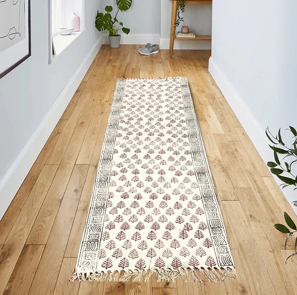 Hand_Blockprinted_Cotton_Yoga_Mat_Brown_And_Black