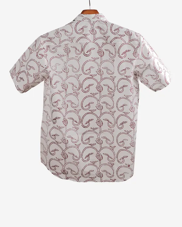 Hand_Blockprinted_Cotton_Half_Sleeve_Shirt_For_Men_Regular_Fit_White