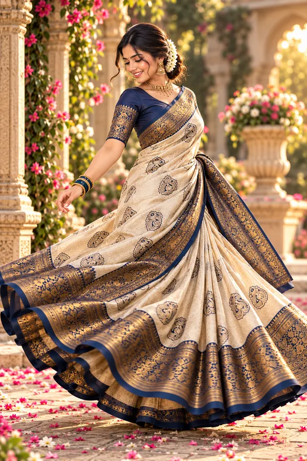 Royal_Ivory_Kanjivaram_Silk_Saree_with_Zari_Border