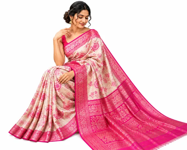 Royal_Paisley_Banarasi_Jacquard_Silk_Saree