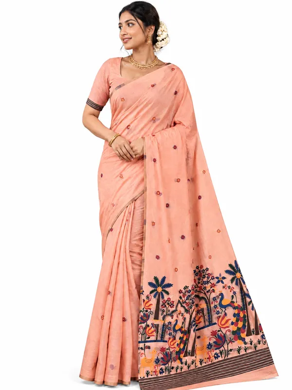 Premium_Shahi_Peacock_Art_Saree