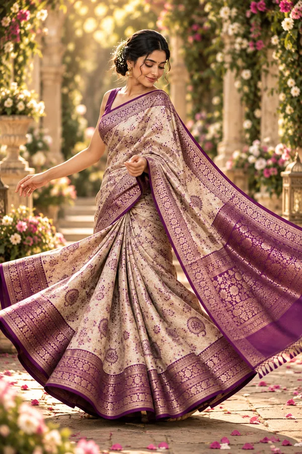 Royal_Paisley_Banarasi_Jacquard_Silk_Saree