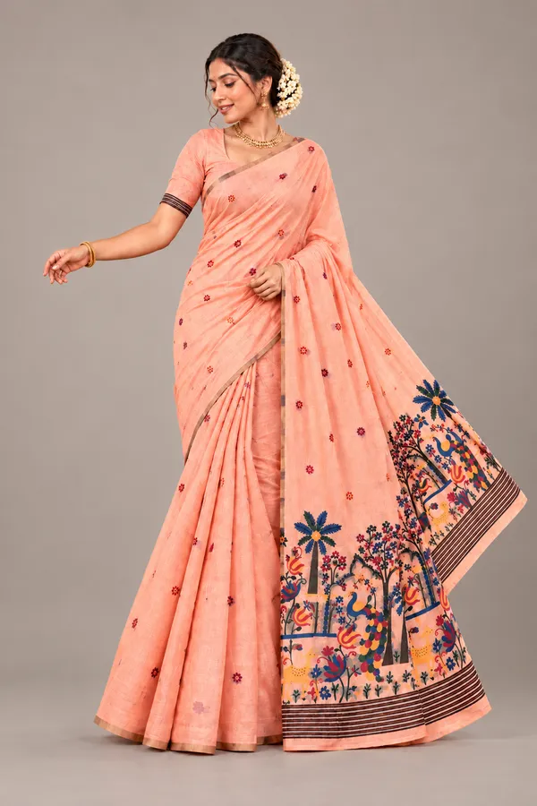 Premium_Shahi_Peacock_Art_Saree