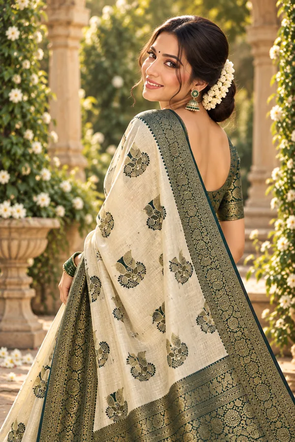 Royal_Ivory_And_Crimson_Banarasi_Silk_Zari_Weave_Saree