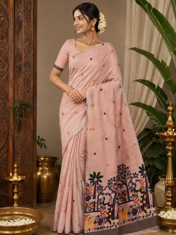 Premium_Shahi_Peacock_Art_Saree