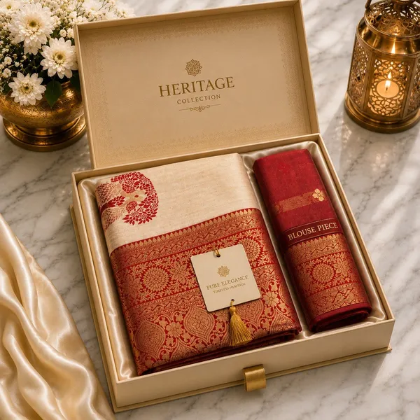 Royal_Ivory_And_Crimson_Banarasi_Silk_Zari_Weave_Saree