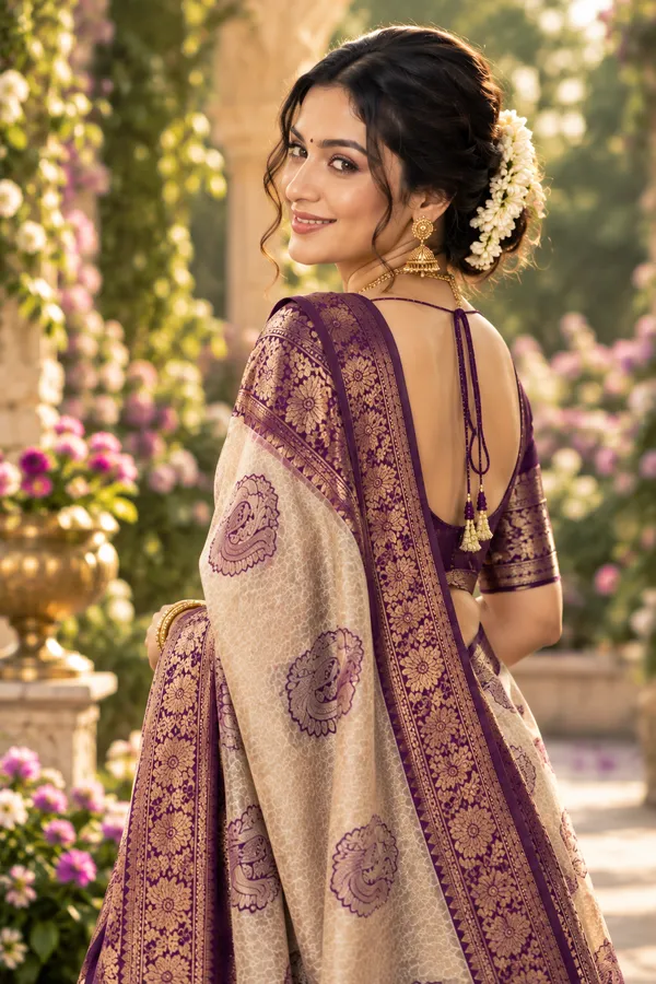 Royal_Ivory_Kanjivaram_Silk_Saree_with_Zari_Border