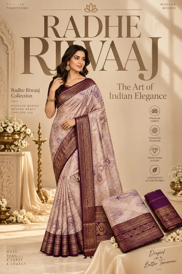 Royal_Plum_Banarasi_Jacquard_Silk_Saree