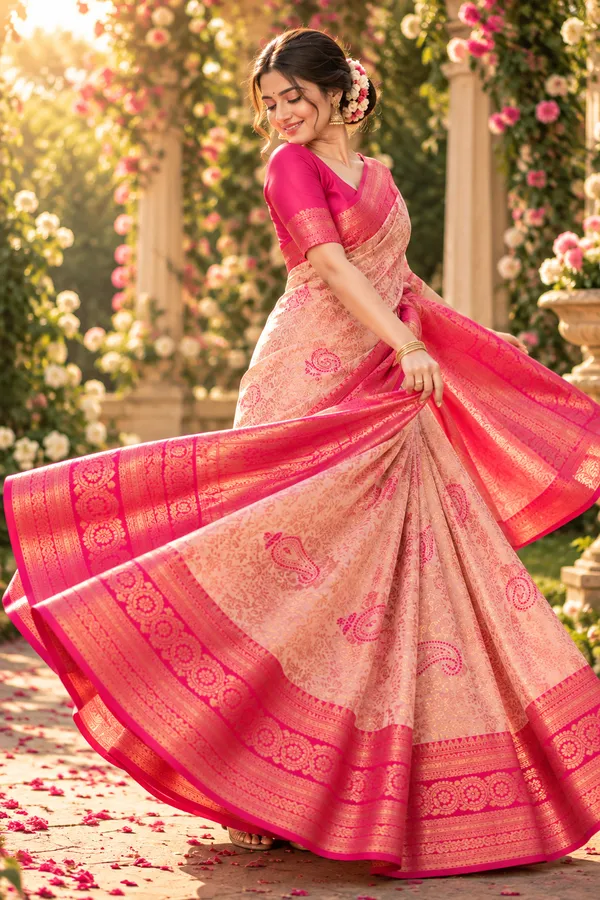 Royal_Plum_Banarasi_Jacquard_Silk_Saree