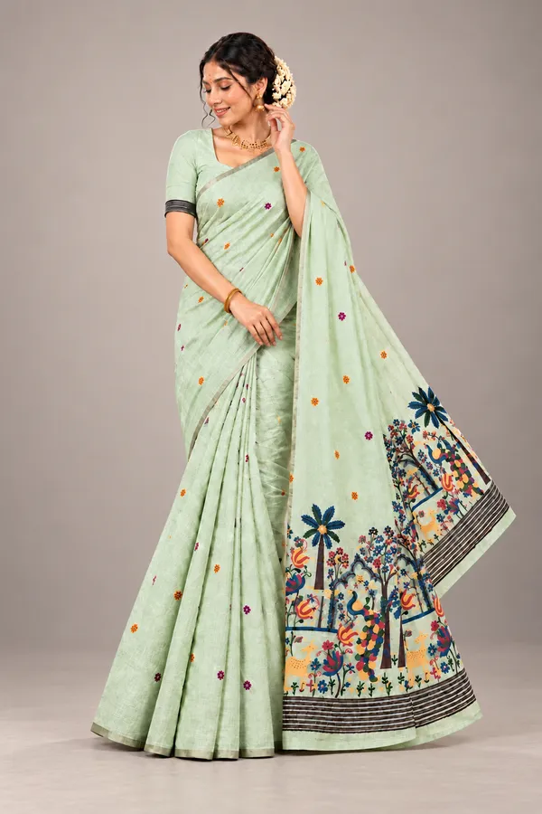 Premium_Shahi_Peacock_Art_Saree