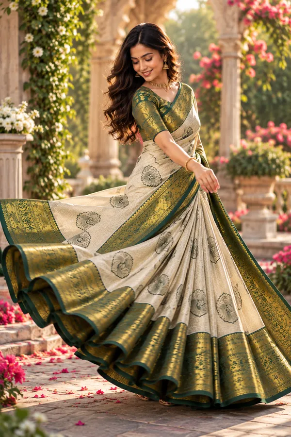 Royal_Ivory_Kanjivaram_Silk_Saree_with_Zari_Border
