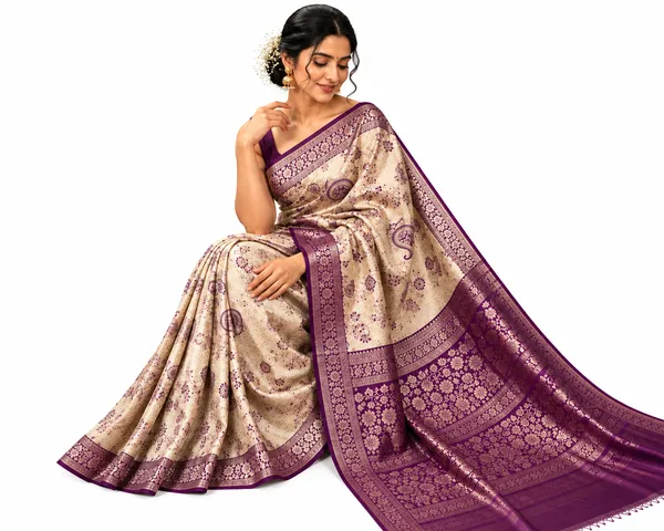 Royal_Paisley_Banarasi_Jacquard_Silk_Saree