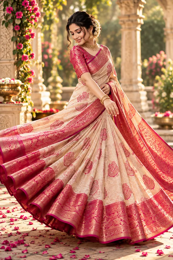 Royal_Ivory_Kanjivaram_Silk_Saree_with_Zari_Border