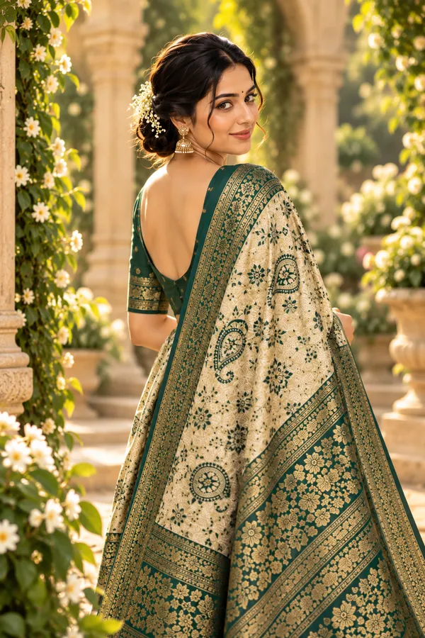 Royal_Paisley_Banarasi_Jacquard_Silk_Saree