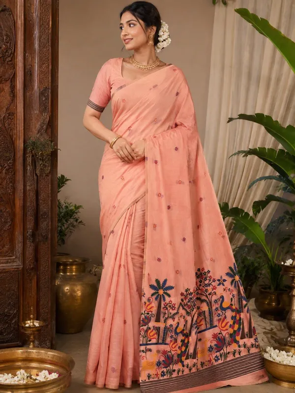 Premium_Shahi_Peacock_Art_Saree