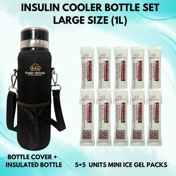 Outer_Woods_Insulin_Cooler_Bottle_Case_-_Large_-_24_Hours_Cooling_With_10_Mini_Ice_Gel_Packs_and_Bottle_Cover_Pack_(Black)