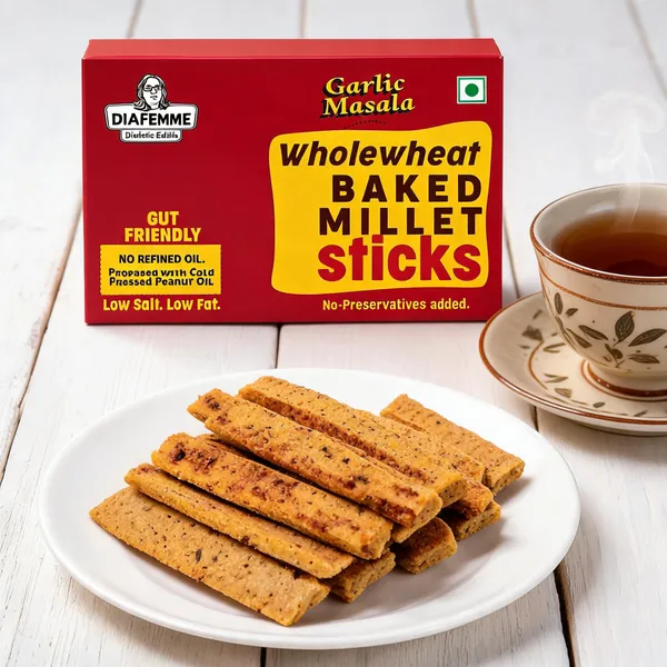 Diafemme_Whole_Wheat_Millet_Garlic_Masala_Sticks
