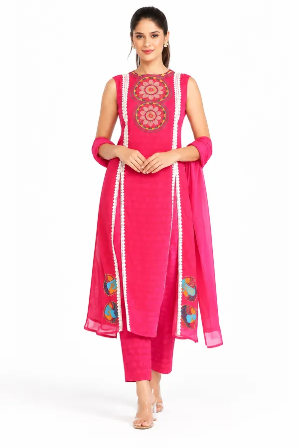 Sleeveless_Straight_Kurta_Set