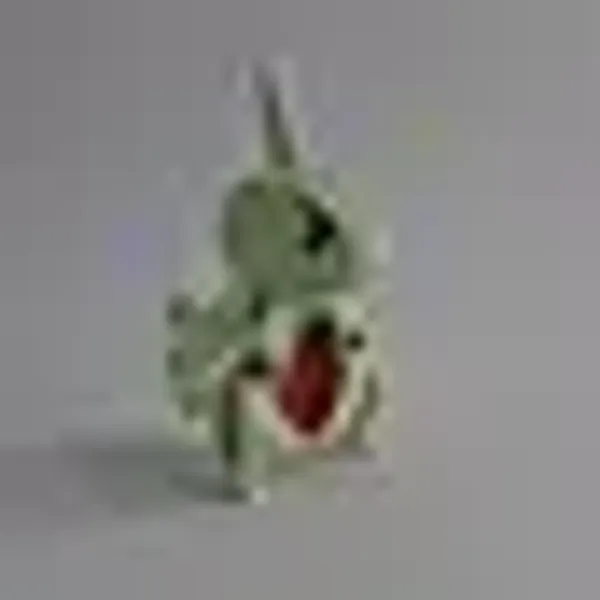 Larvitar_#246_3D_Kit_Card_Diy_Assembly_Model