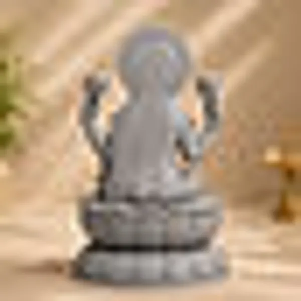 Resin_Traditional_Lotus_Goddess_Lakshmi_Sitting_Idol