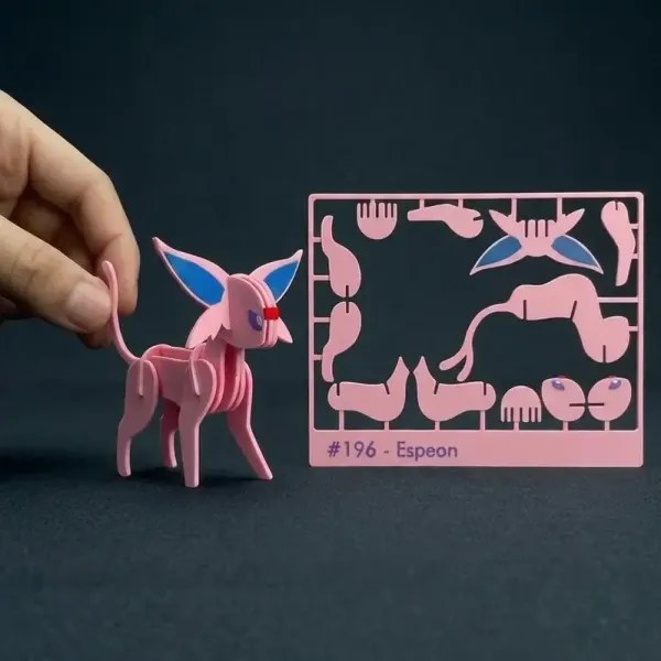 Espeon_196_Snap_Fit_3D_Kit_Card_Model_Collectible