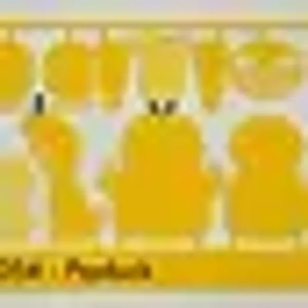 Psyduck_#054_3D_Kit_Card_Snap_Fit_Model_Puzzle