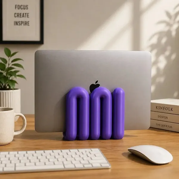 Purple_Wavy_Vertical_Laptop_Stand_&_Tablet_Dock