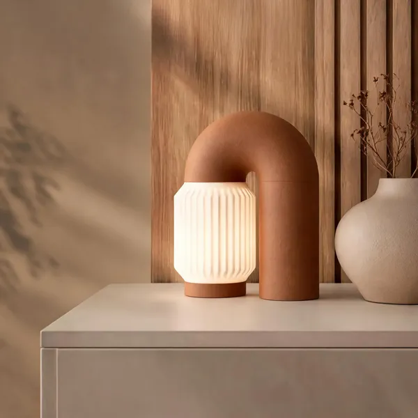 Plastic_Minimalist_Arch_Fluted_Shade_Accent_Table_Lamp