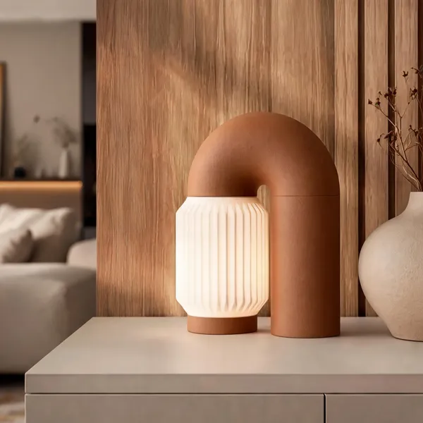 Plastic_Minimalist_Arch_Fluted_Shade_Accent_Table_Lamp