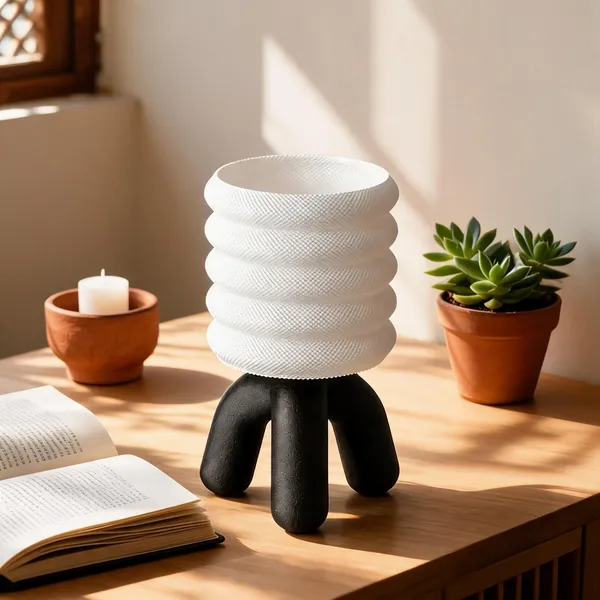 Translucent_Plastic_Modern_Ribbed_Ripple_Glow_Table_Lamp