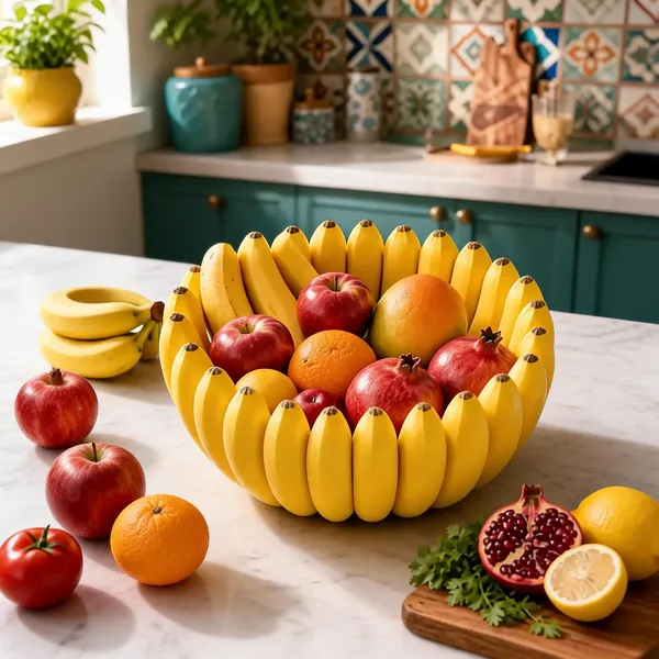 Food-Safe_Plastic_Banana_Shape_Fruit_Bowl_Kitchen_Organizer