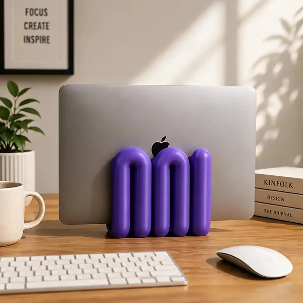 Purple_Plastic_Wavy_Vertical_Laptop_Stand_Tablet_Dock