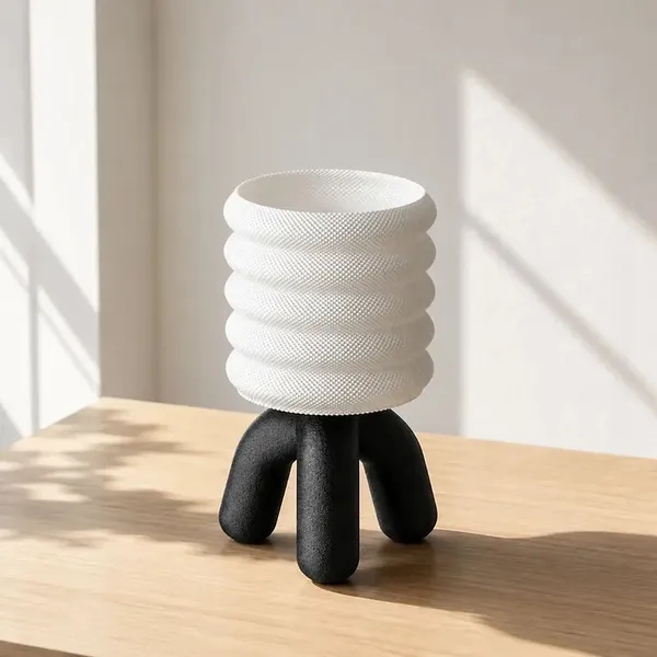 Translucent_Plastic_Ribbed_Ripple_Glow_Tripod_Table_Lamp