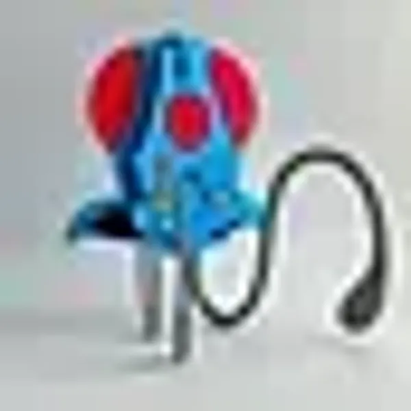 Tentacool_#072_3D_Kit_Card_Diy_Assembly_Model