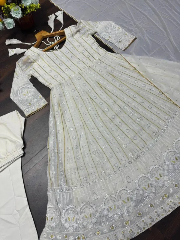 Women's_Faux_Blooming_Sequins_Anarkali_Gown_Pant_With_Dupatta